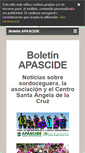 Mobile Screenshot of boletin.apascide.es