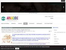 Tablet Screenshot of apascide.org